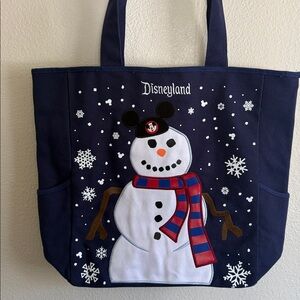 Disney Parks Navy Tote Bag